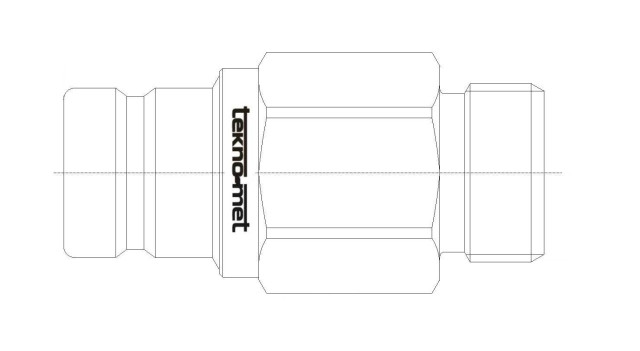 Náustek s vnějším závitem